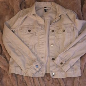 H&M Pink Jean Jacket